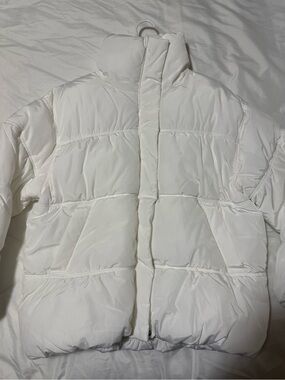 H&M White Puffer Jacket